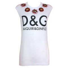 Dolce & Gabbana Daiquiri & Gin Fizz top size 36