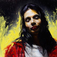 "El último aliento que queda", Pintura al óleo