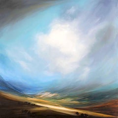 Escape original abstract landscape painting