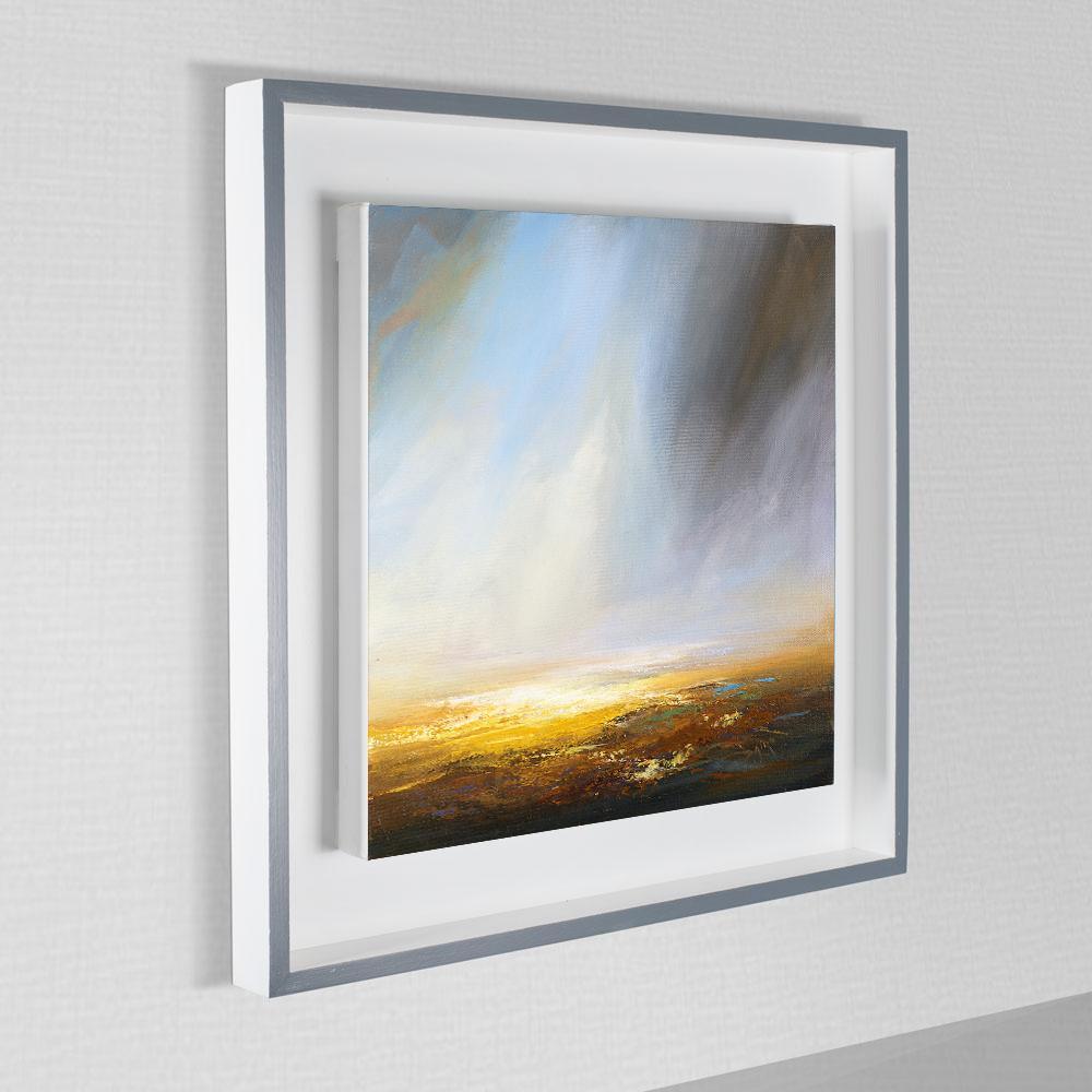 Glare original abstract landscape painting  For Sale 1