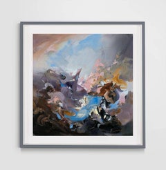 Sanctum - Original, Expressionist Abstract, Landscape Painting, 21st Century