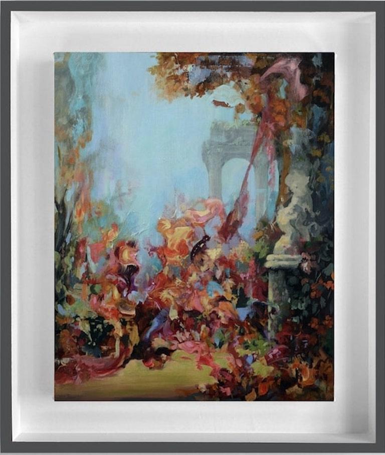 Dairo Vargas Figurative Painting - Spring Equinox