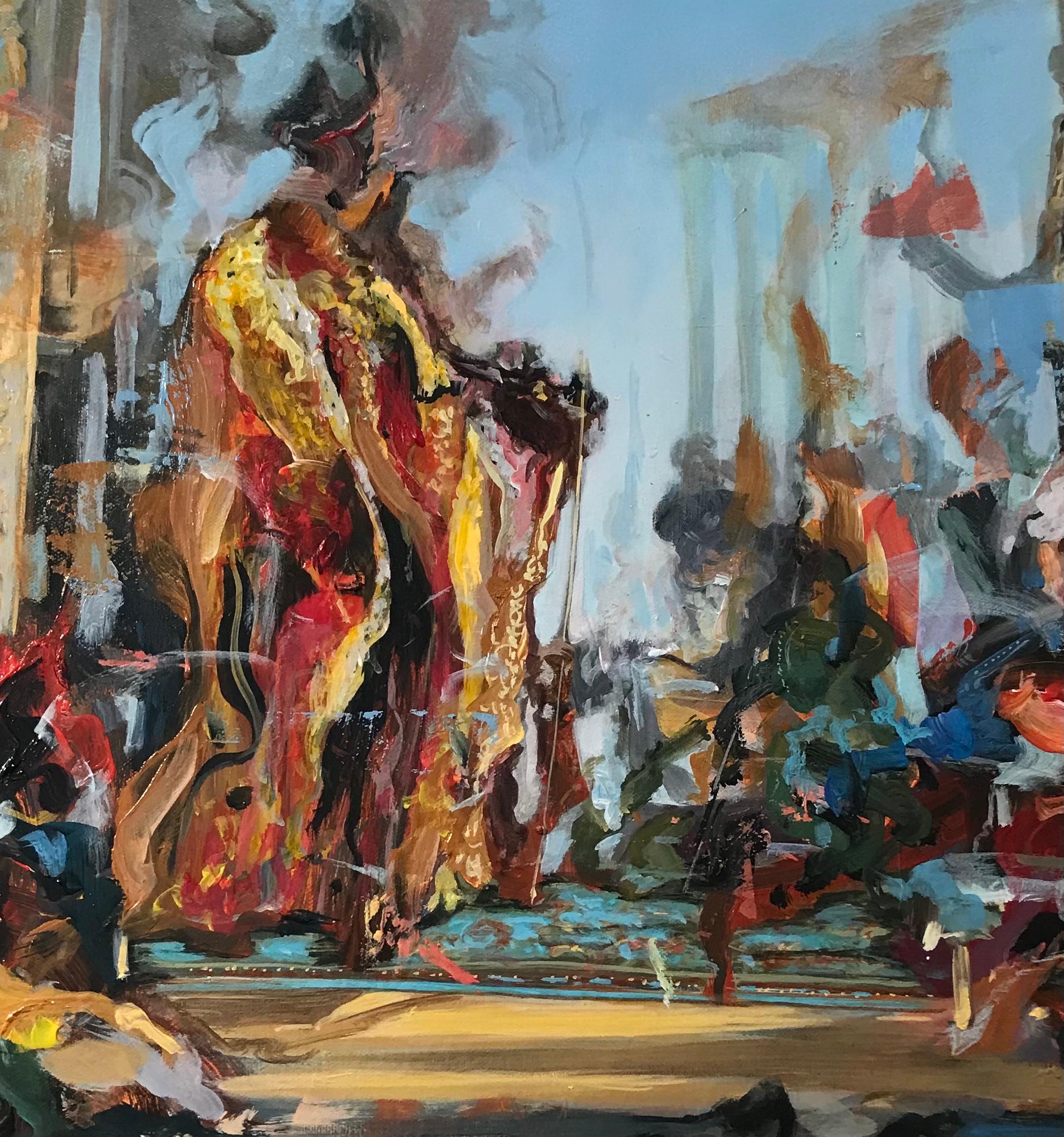 vargas oil painting