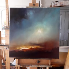 Valley of Life - Original, Expressionist Art, Landscape Painting, 21st Century