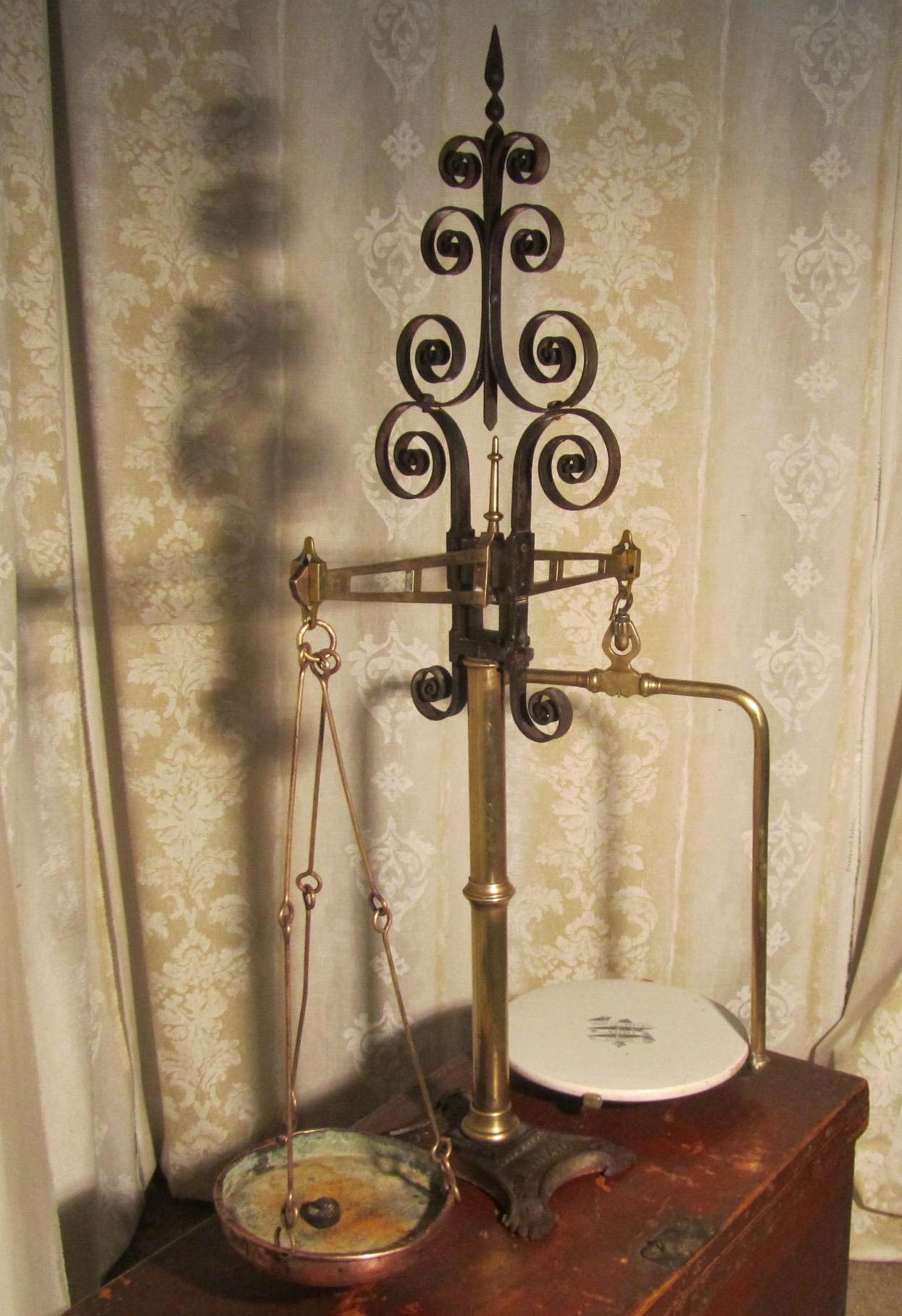 Dairy Balance Scales by  Parnall of Bristol For Sale 1