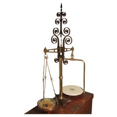 Antique Dairy Balance Scales by  Parnall of Bristol