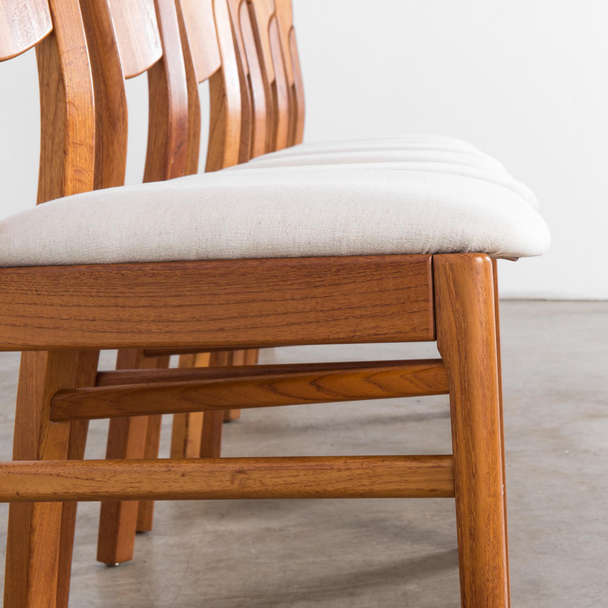 Danish Modern Dining Chairs by Glostrup Møbelfabrik, Set of Six 4