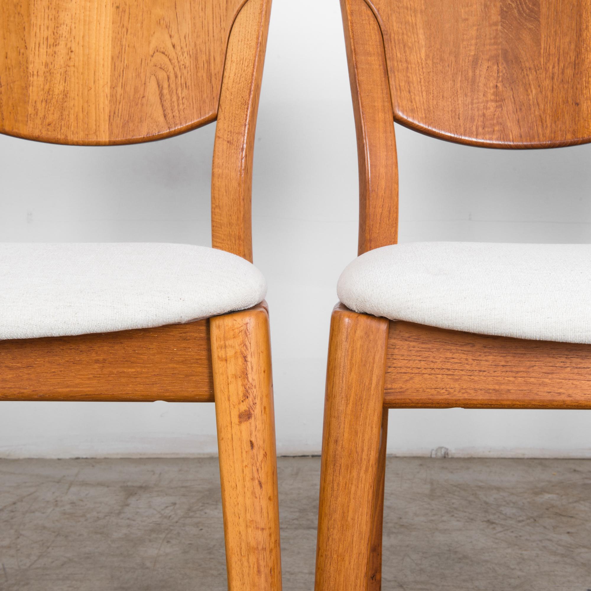 Danish Modern Dining Chairs by Glostrup Møbelfabrik, Set of Six 5