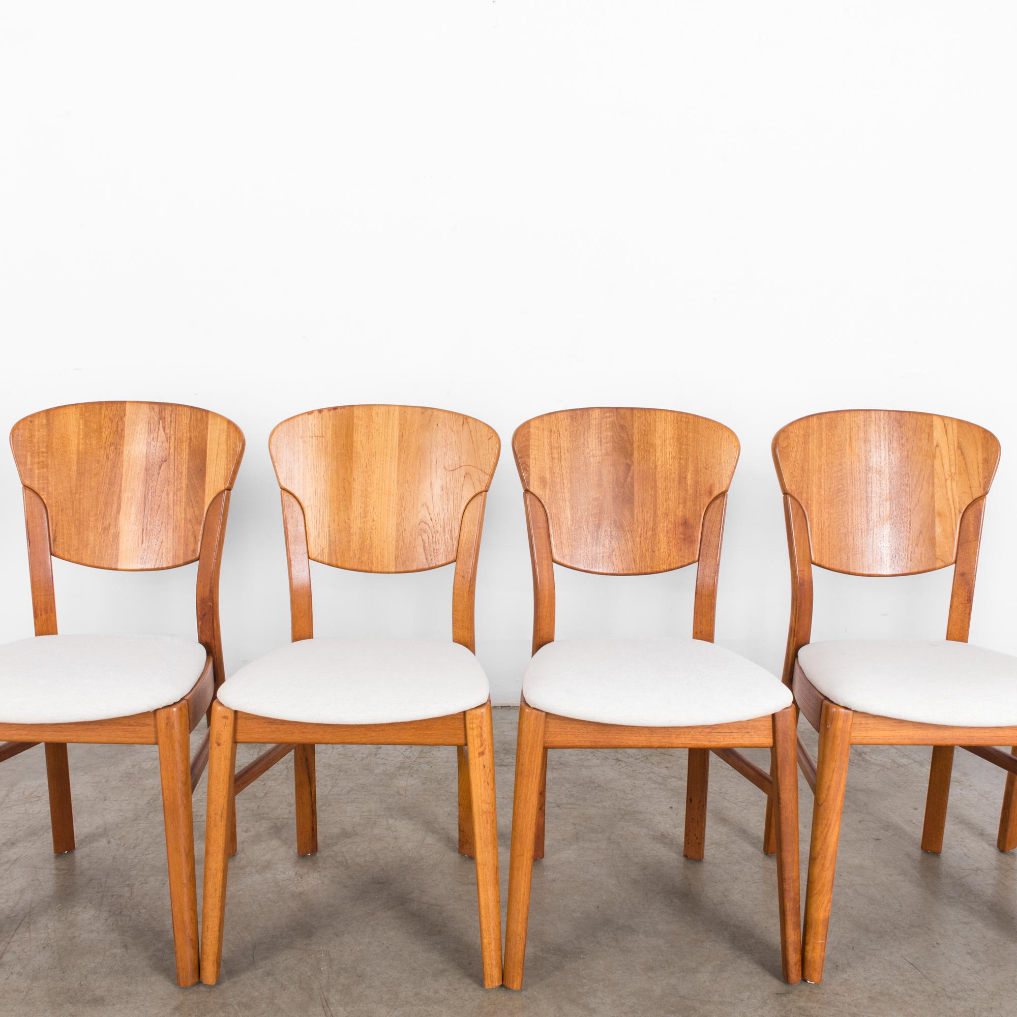 Mid-20th Century Danish Modern Dining Chairs by Glostrup Møbelfabrik, Set of Six