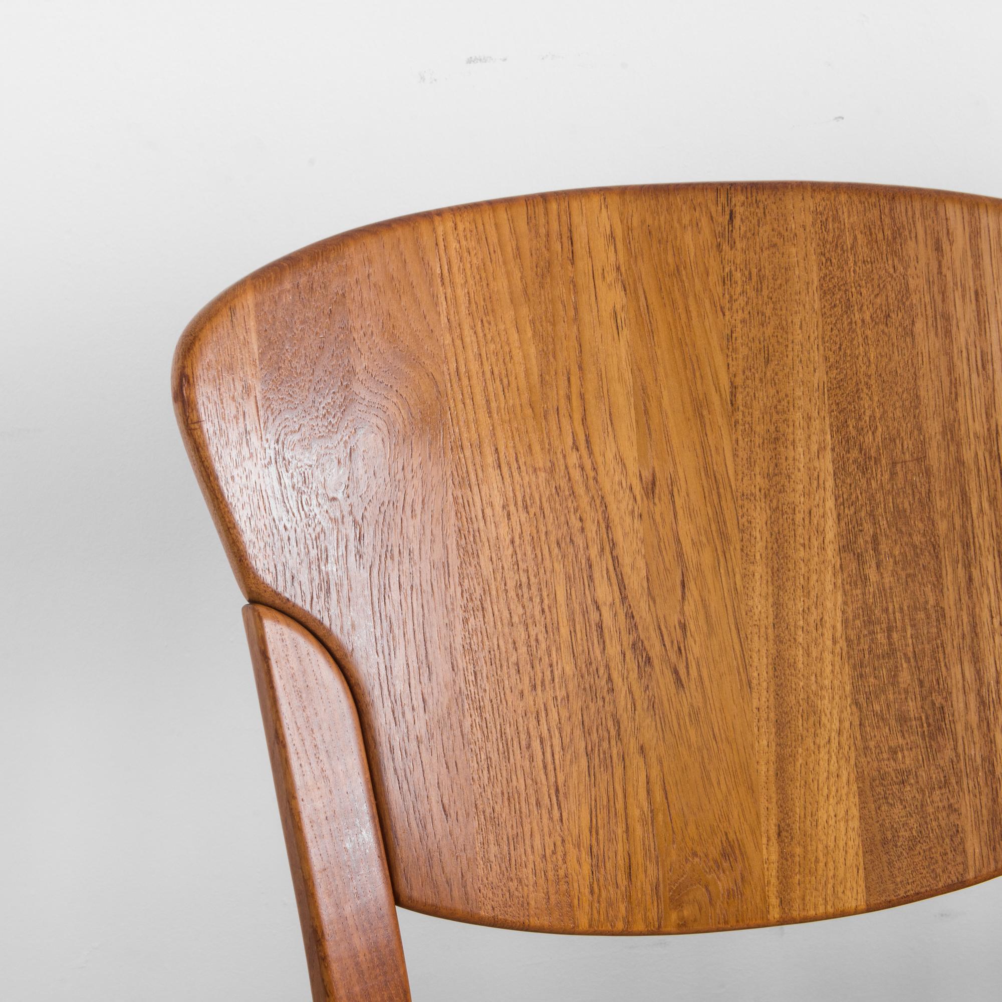 Danish Modern Dining Chairs by Glostrup Møbelfabrik, Set of Six 1
