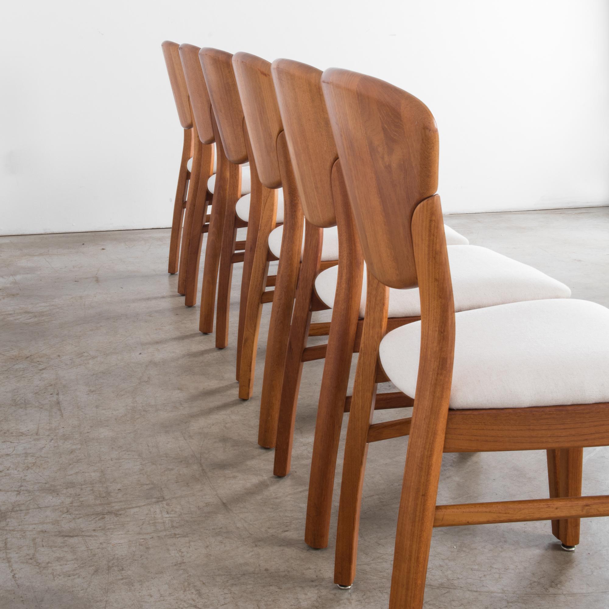 Danish Modern Dining Chairs by Glostrup Møbelfabrik, Set of Six 2