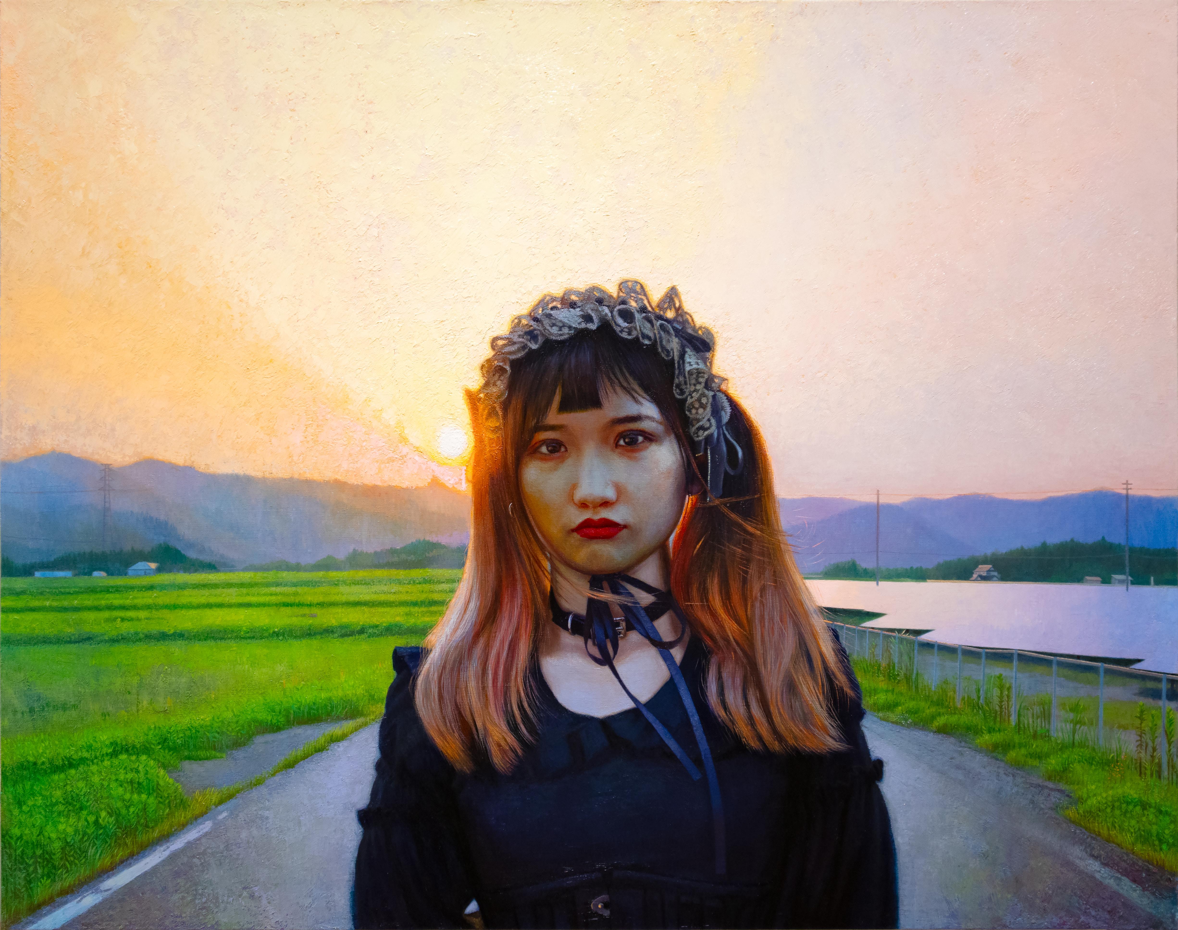 Daisuke Takeya Portrait Painting - No Man's Land