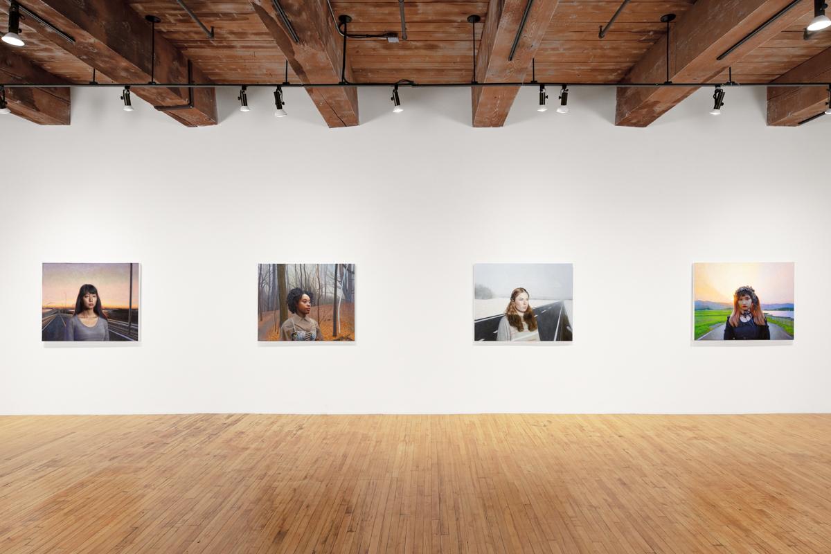 Pays de la neige - Painting de Daisuke Takeya