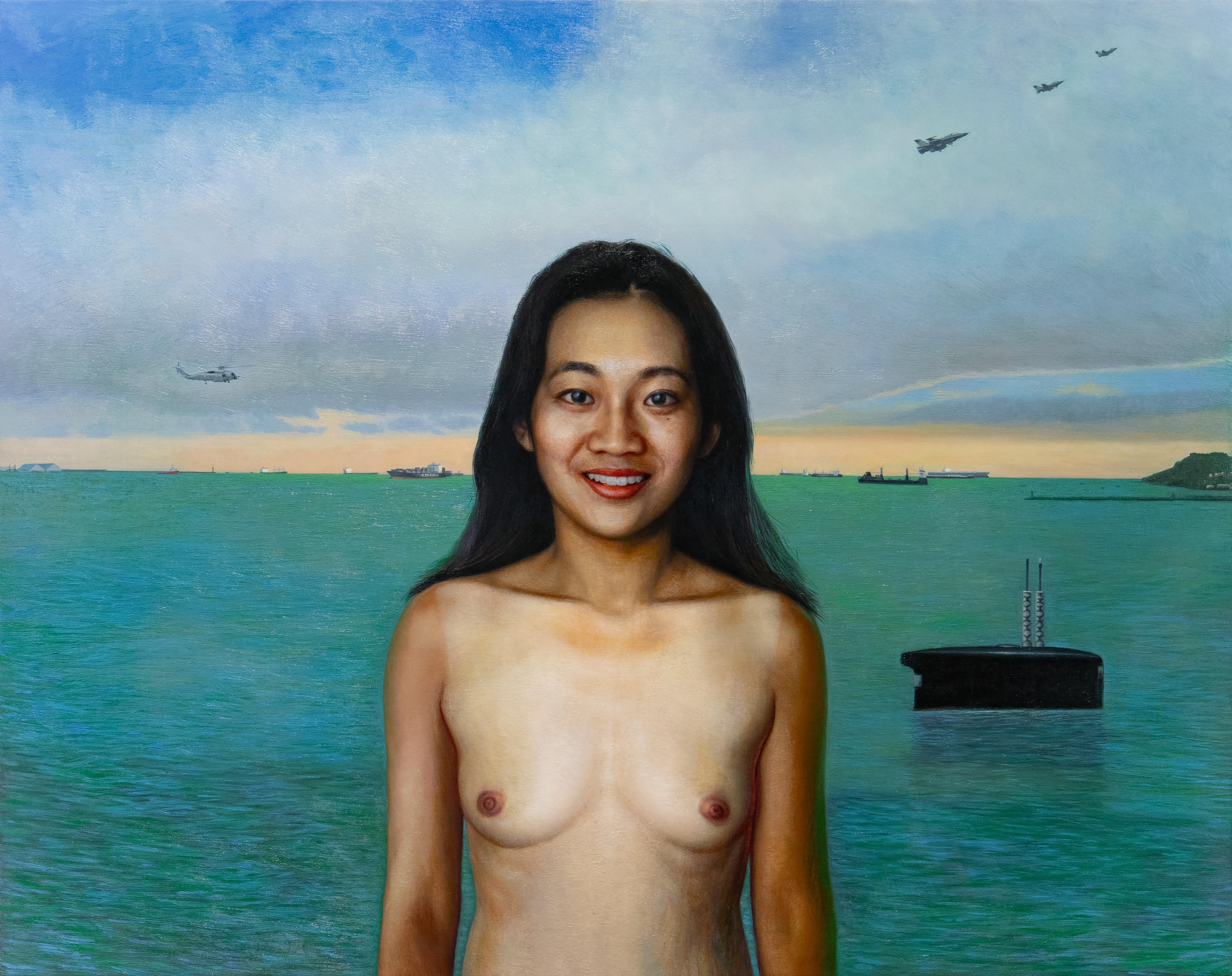 Daisuke Takeya Nude Painting – Der Walfisch