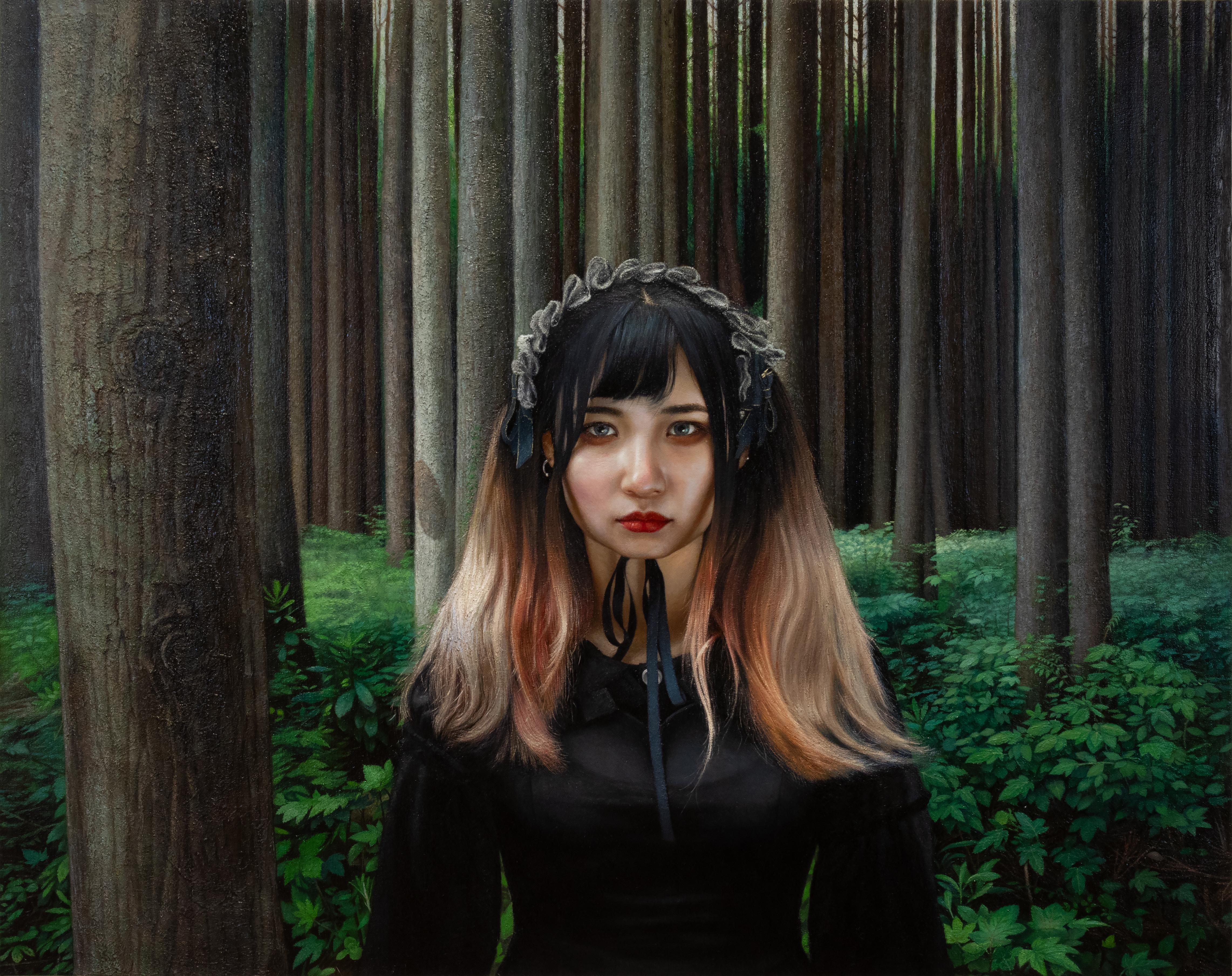 Daisuke Takeya Landscape Photograph – Ein Wald