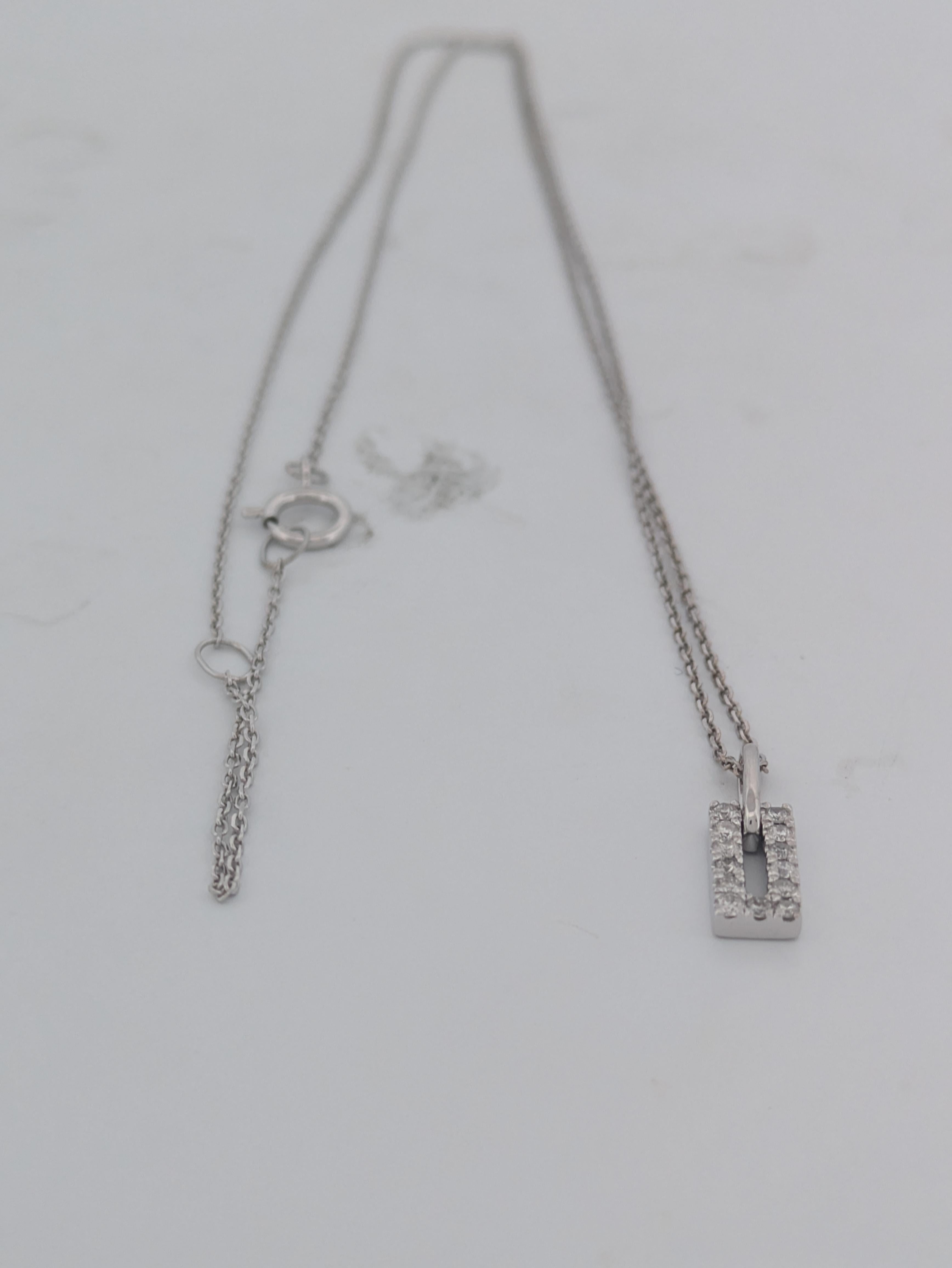 Delicate, dazzling, and effortlessly beautiful—meet Daisy, your new favorite everyday diamond necklace. ✨

Crafted in gleaming 10k white gold, this dainty pendant features 0.17 carats of natural diamonds, arranged to shimmer with soft brilliance.