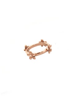 Daisy Chain Band in 18ct Rose Gold