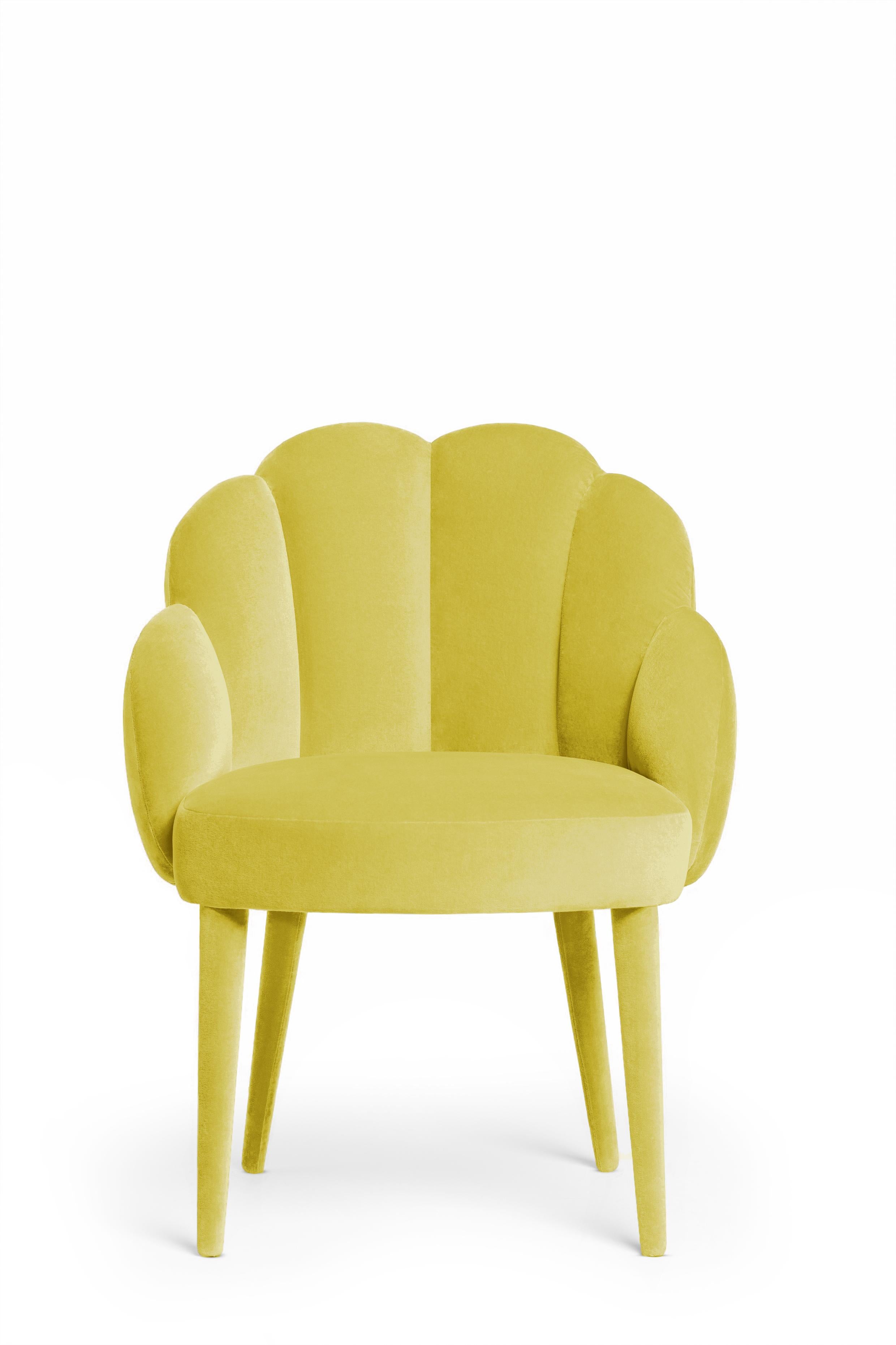Upholstery Daisy Chair by Munna For Sale