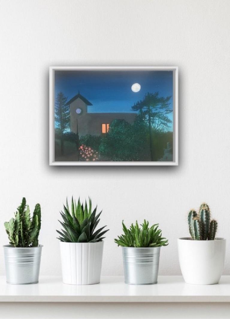 Daisy Clarke, Twilight, Original landscape painting For Sale 1