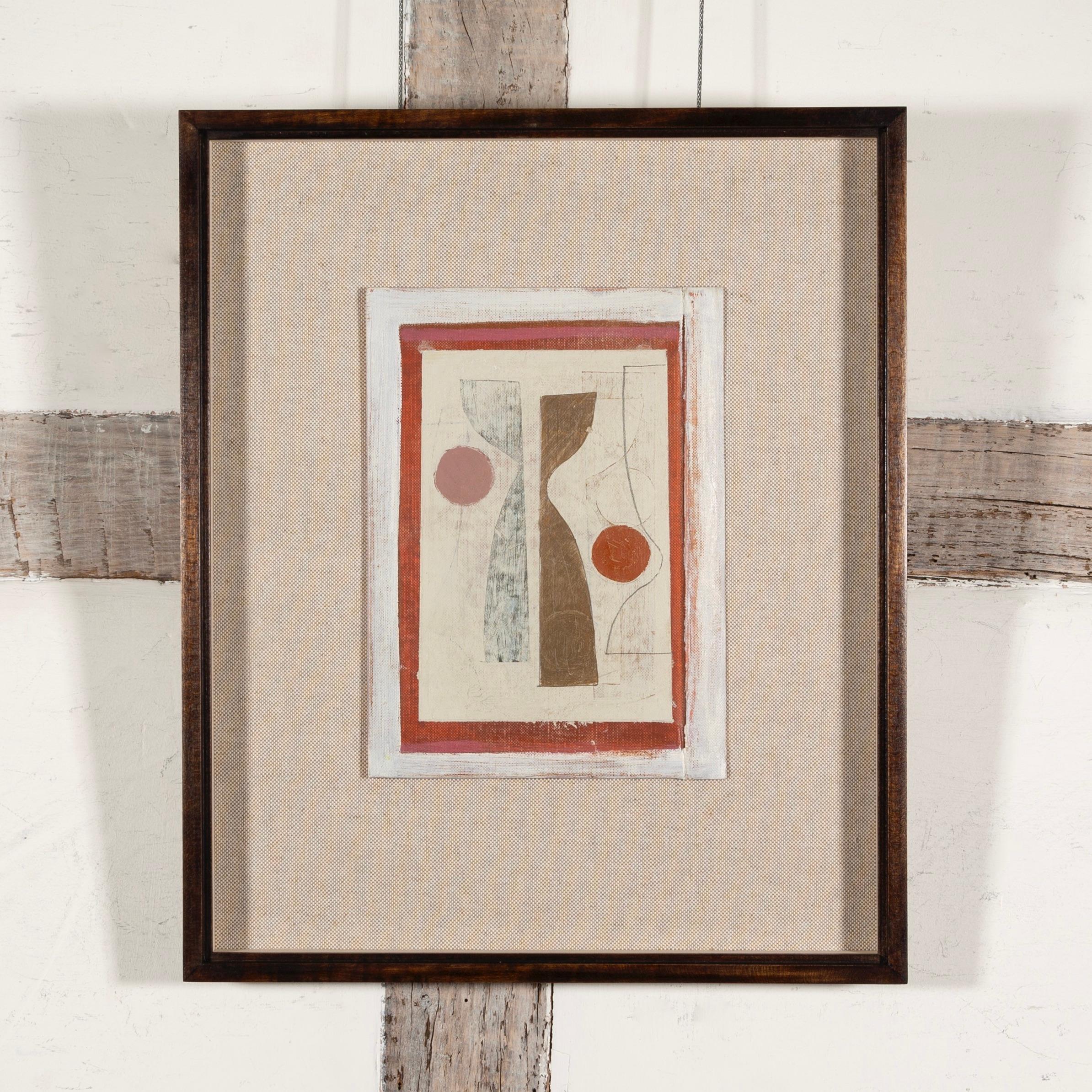 Vaso a baldacchino, 2024
olio su copertina di libro trovata
20 x 15 cm
7 7/8 x 5 7/8 in
firmato, intitolato e datato verso

Daisy Cook è una pittrice britannica di paesaggi e nature morte.

 
Cook crea dipinti astratti che hanno come soggetto il