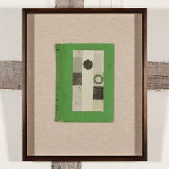 Círculos verdes, de la pintura de cubiertas de libros de Daisy Cook, 2024