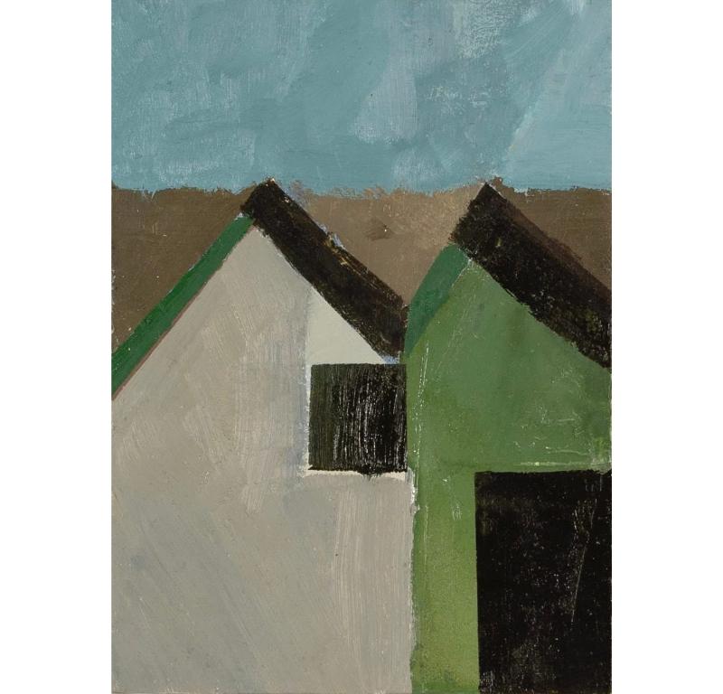 House I Painting by Daisy Cook B. 1965, 2024

Additional information:
Medium: Oil on panel
Dimensions: 18 x 13 cm
7 1/8 x 5 1/8 in

Daisy Cook is a British painter of landscape and still life.

Cook creates abstracted paintings that take landscape