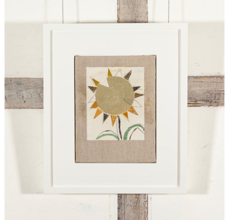 Sunflower Painting by Daisy Cook, 2023 For Sale 1