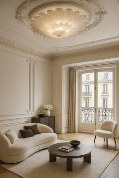 Daisy Flower Murano Glass Ceiling Light