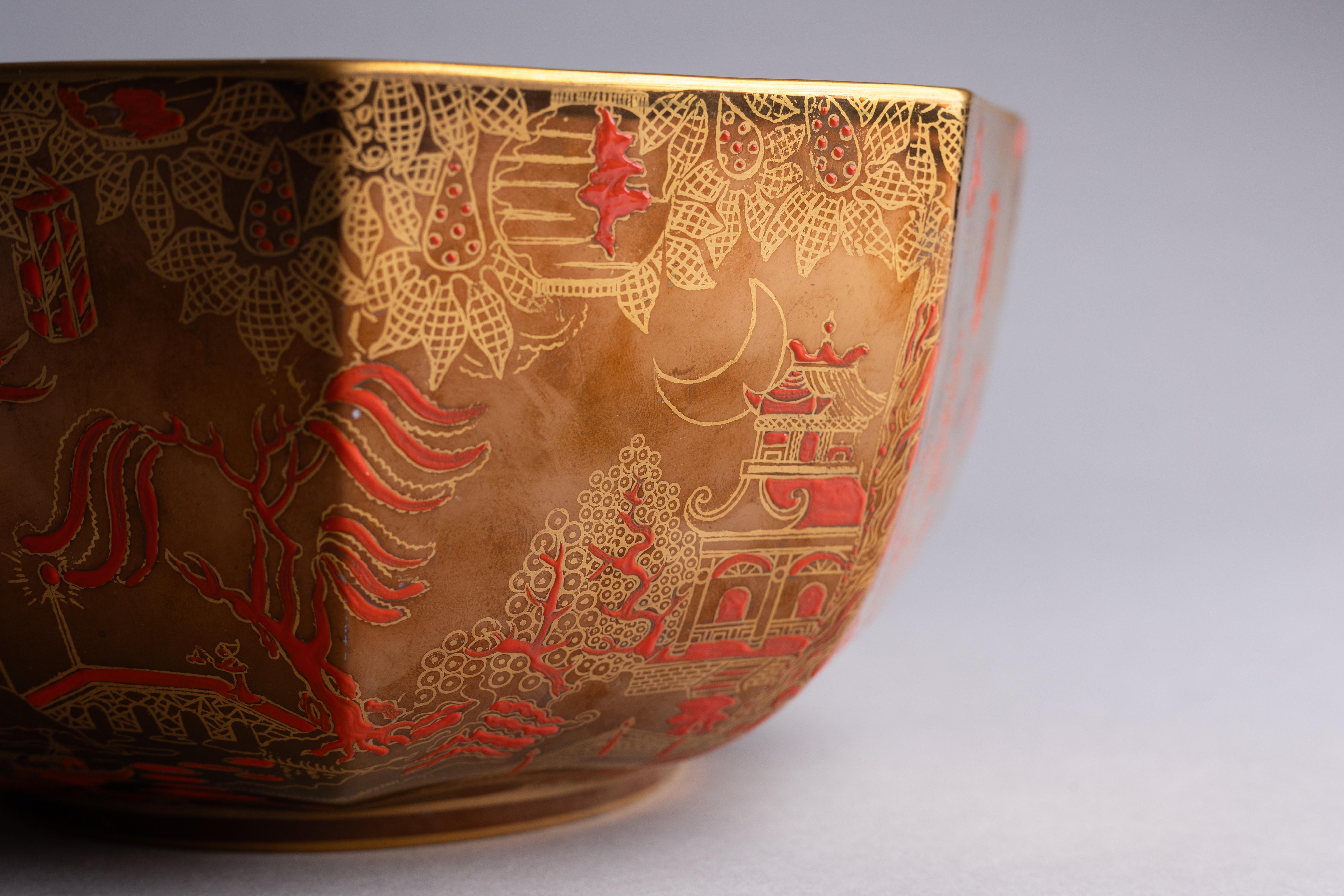 Daisy Makeig-Jones Fairyland Lustre Bowl di Wedgwood in vendita 2