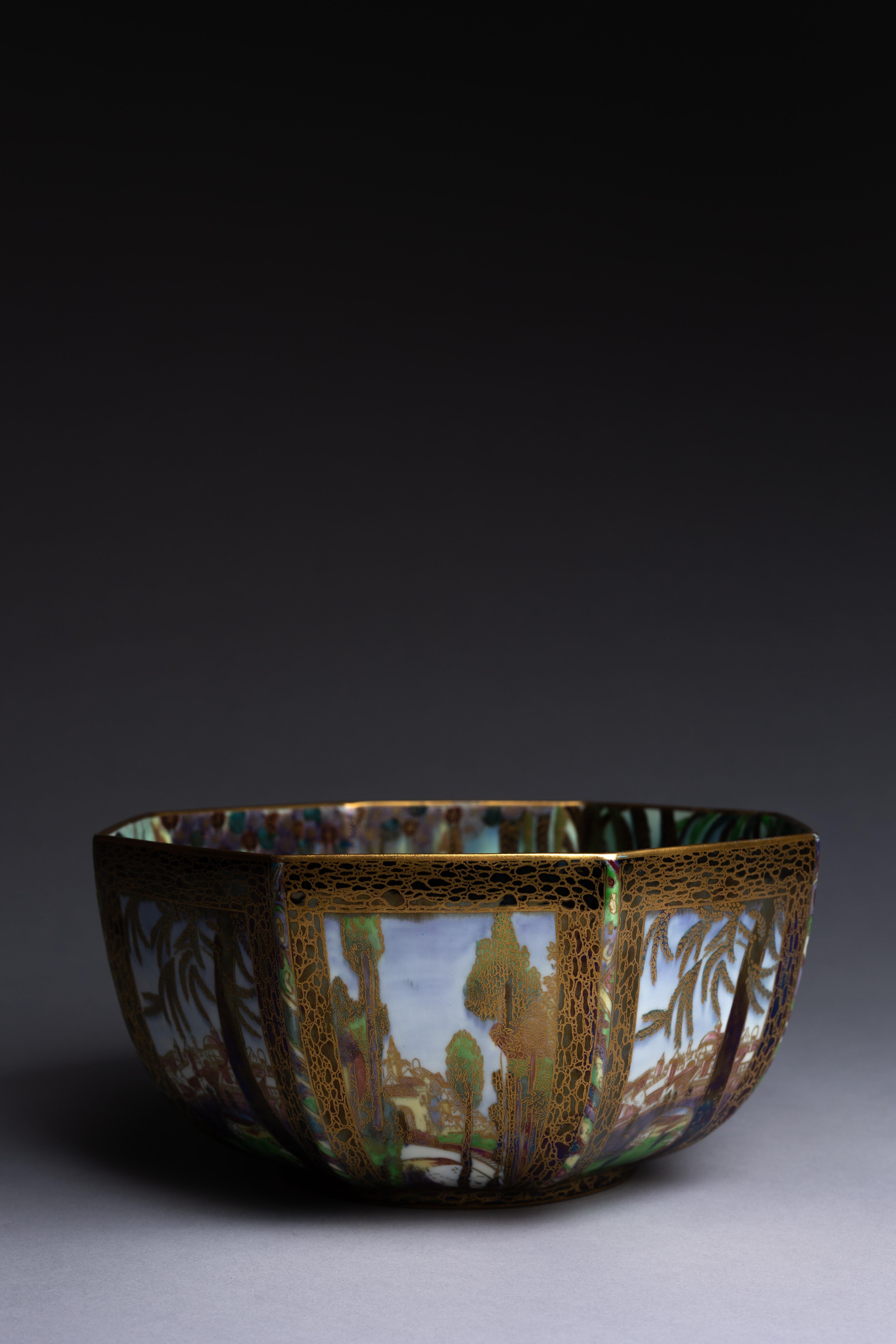 Art Nouveau Daisy Makeig-Jones Fairyland Wedgwood Lustre Bowl