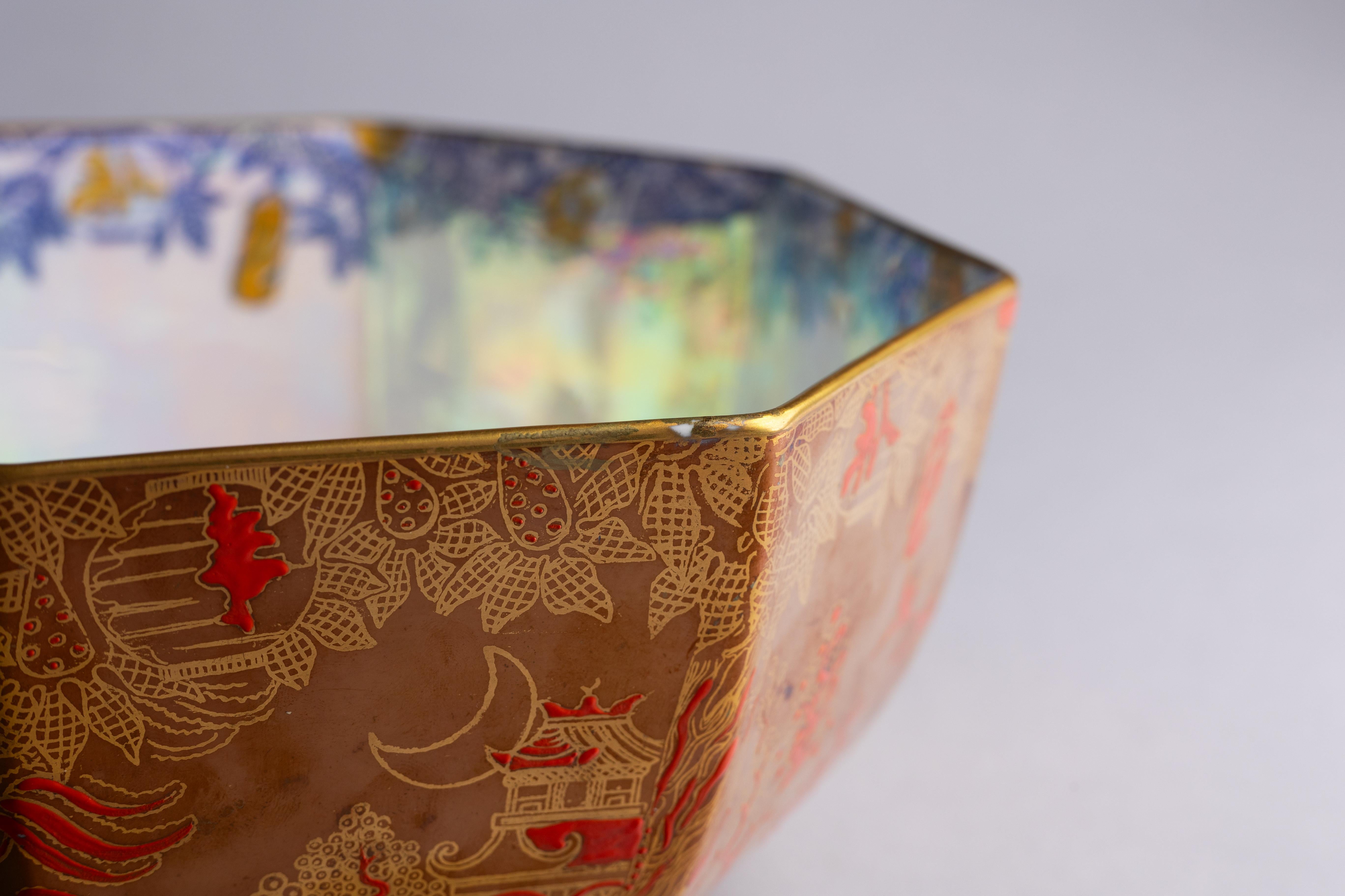 Ceramica Daisy Makeig-Jones Fairyland Lustre Bowl di Wedgwood in vendita