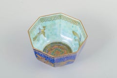 Daisy Makeig-Jones for Wedgwood. Octagonal bowl. Fairyland Lustre series.