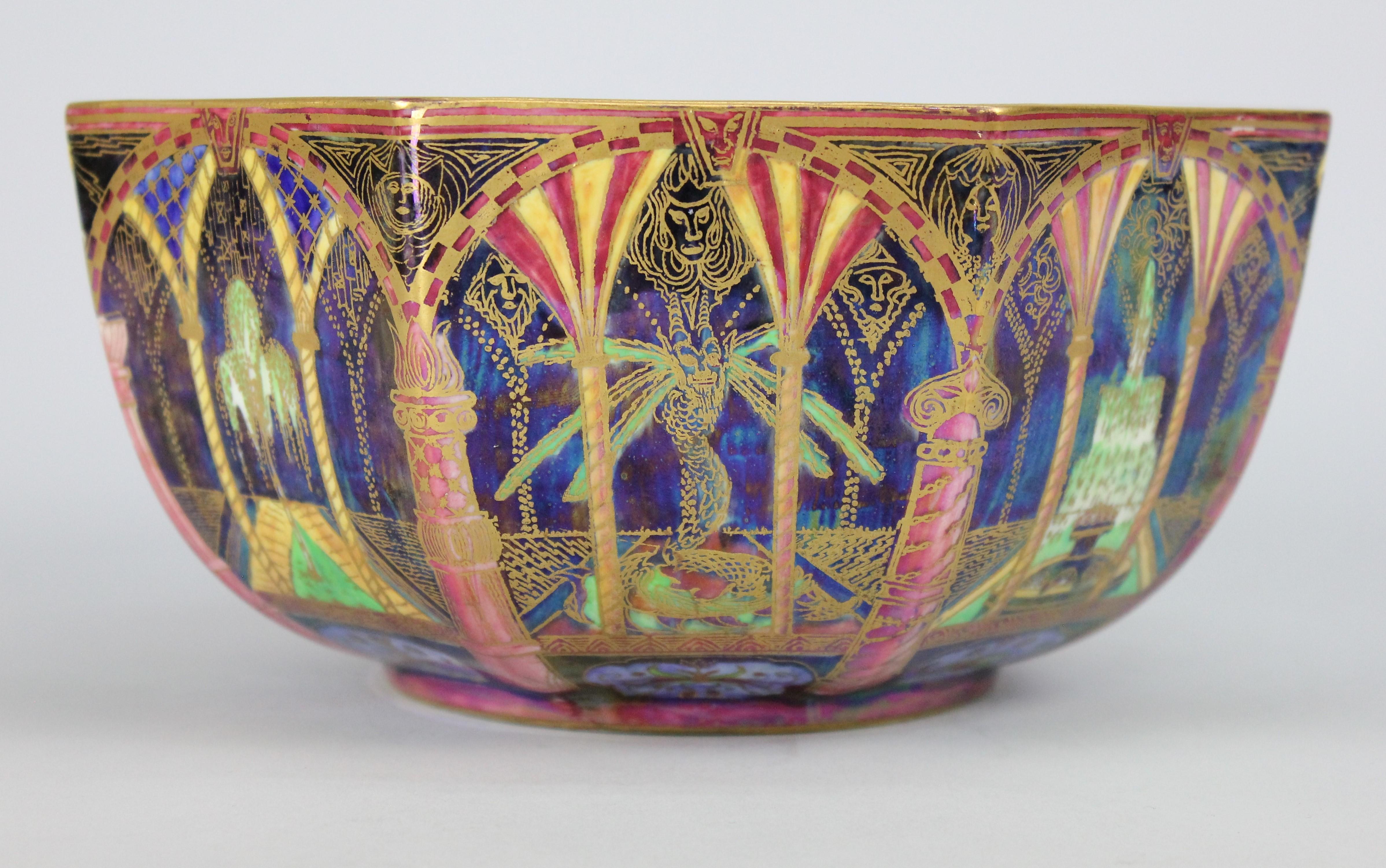 Daisy Makeig-Jones Wedgewood Fairyland Lustre Bowl 3