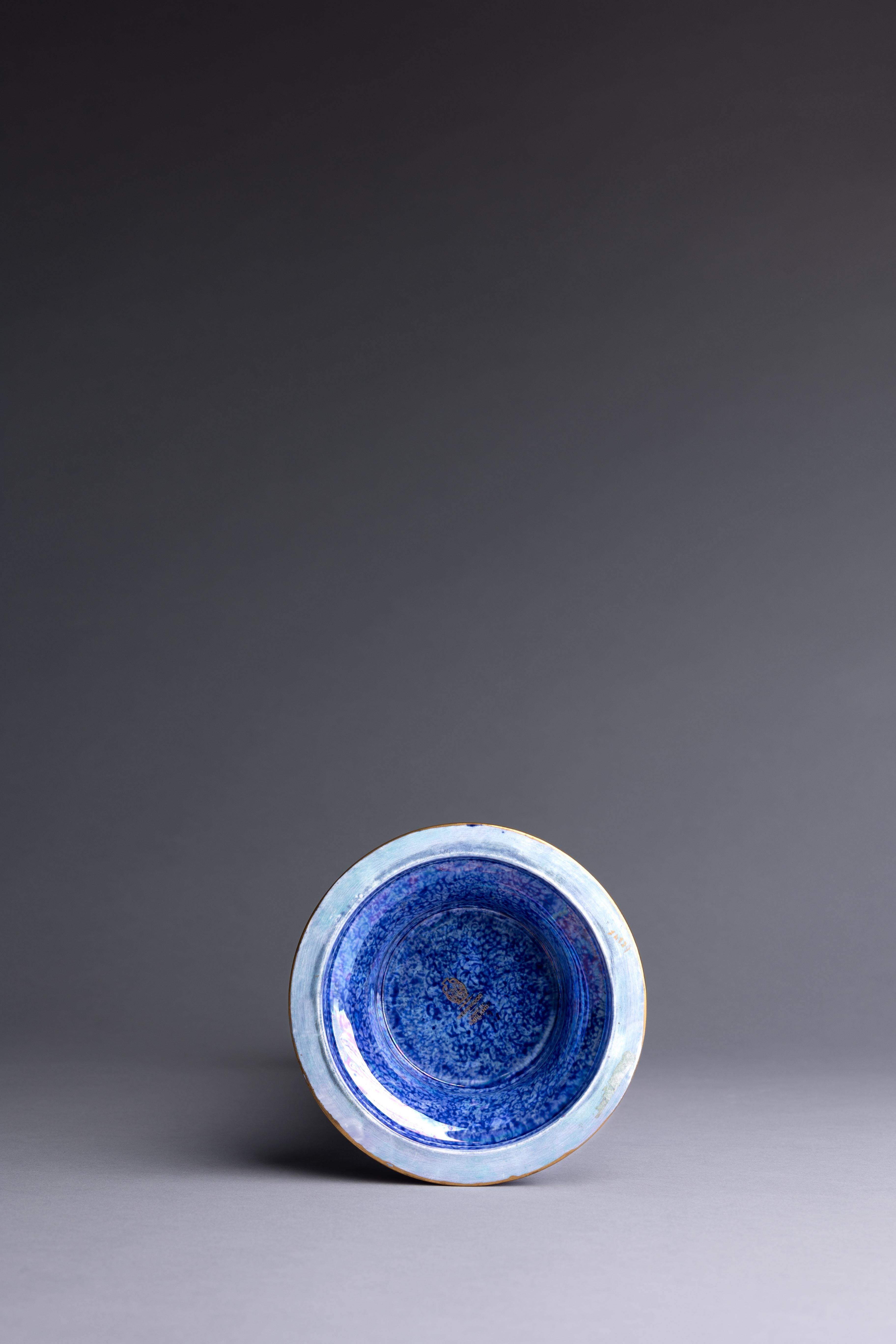Porcelain Daisy Makeig-Jones Wedgwood Blue Dragon Vase