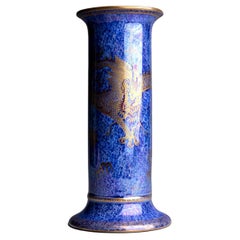Vase marguerite en forme de dragon bleu de Makeig-Jones Wedgwood