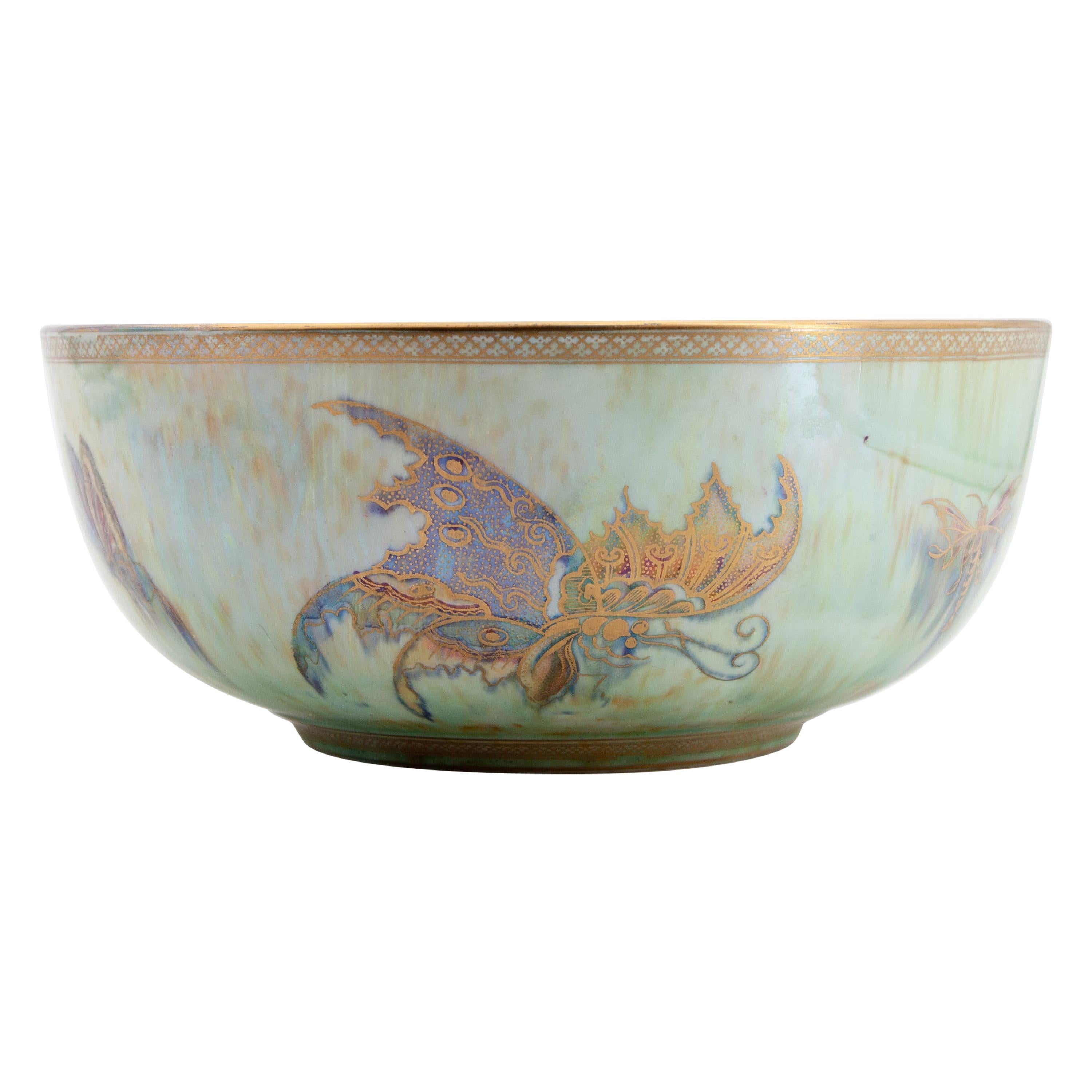 Daisy Makeig-Jones Wedgwood Butterfly Lustre Bowl