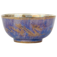 Daisy Makeig-Jones Wedgwood Celestial Dragons Lustre Bowl, circa 1925