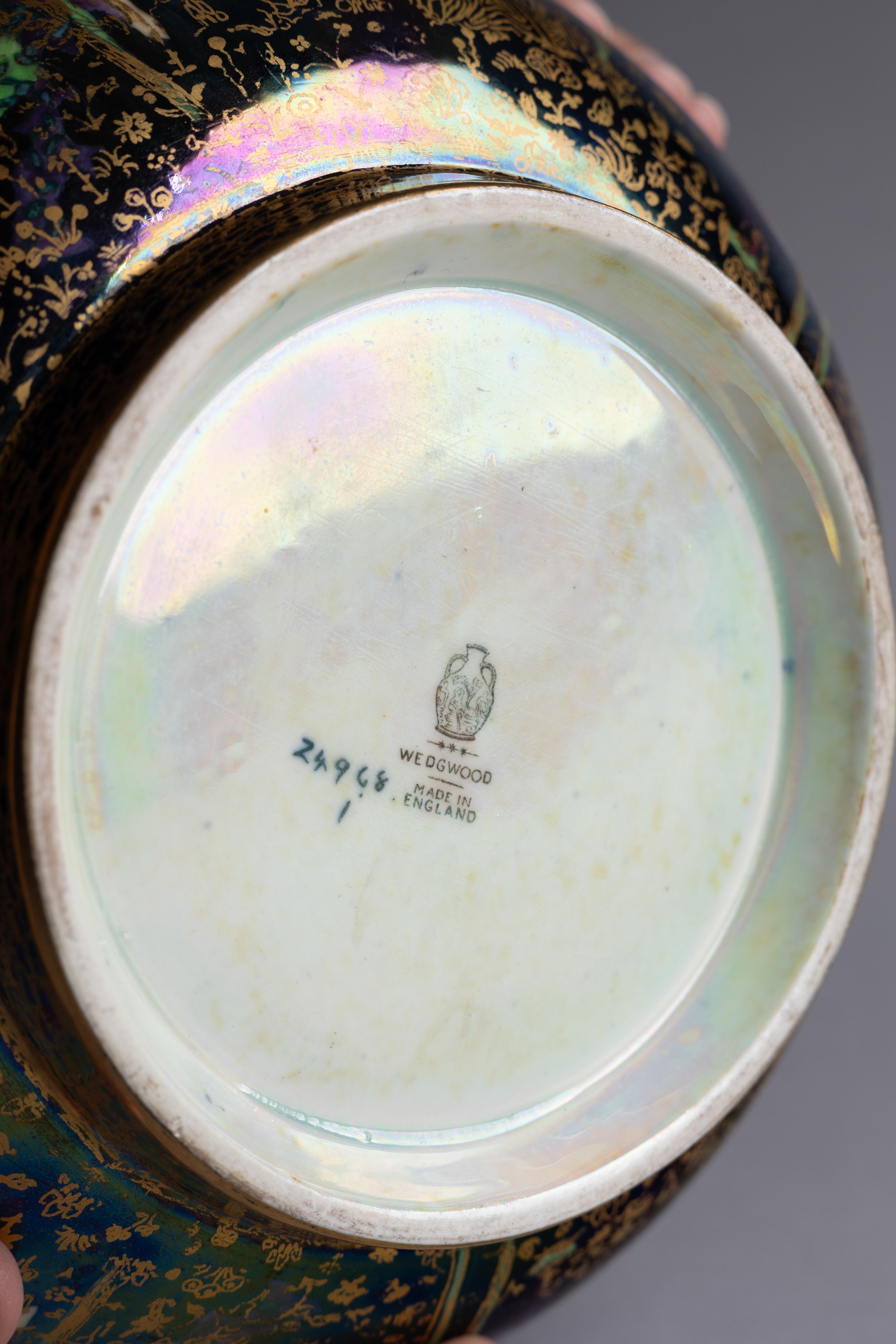 Daisy Makeig-Jones Wedgwood Fairyland Lustre Poplar Trees Bol en vente 7