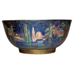 Daisy Makeig-Jones Wedgwood Fairyland Lustre Poplar Trees Bol