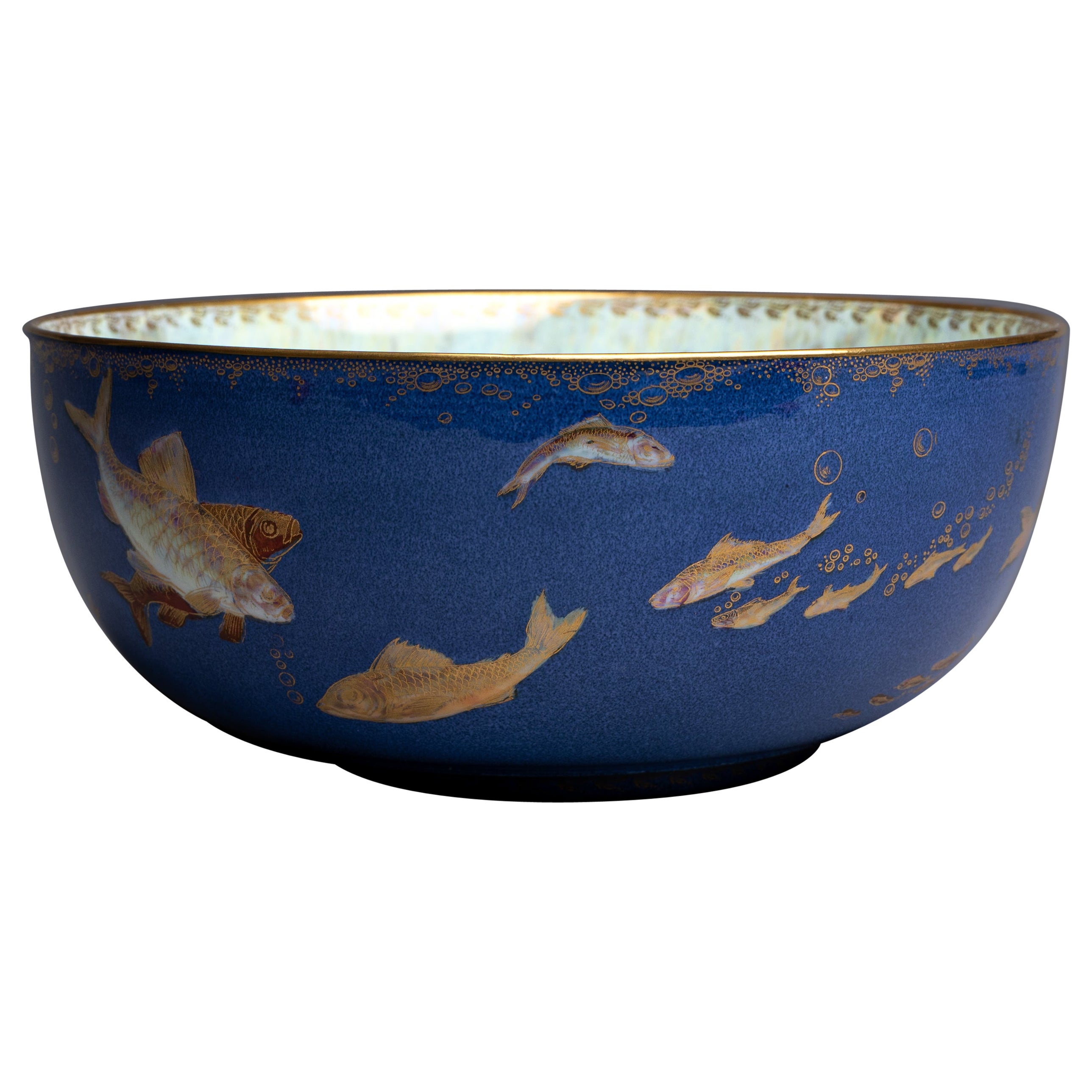 Gänseblümchen Makeig-Jones Wedgwood Pulverblaue Fischschale