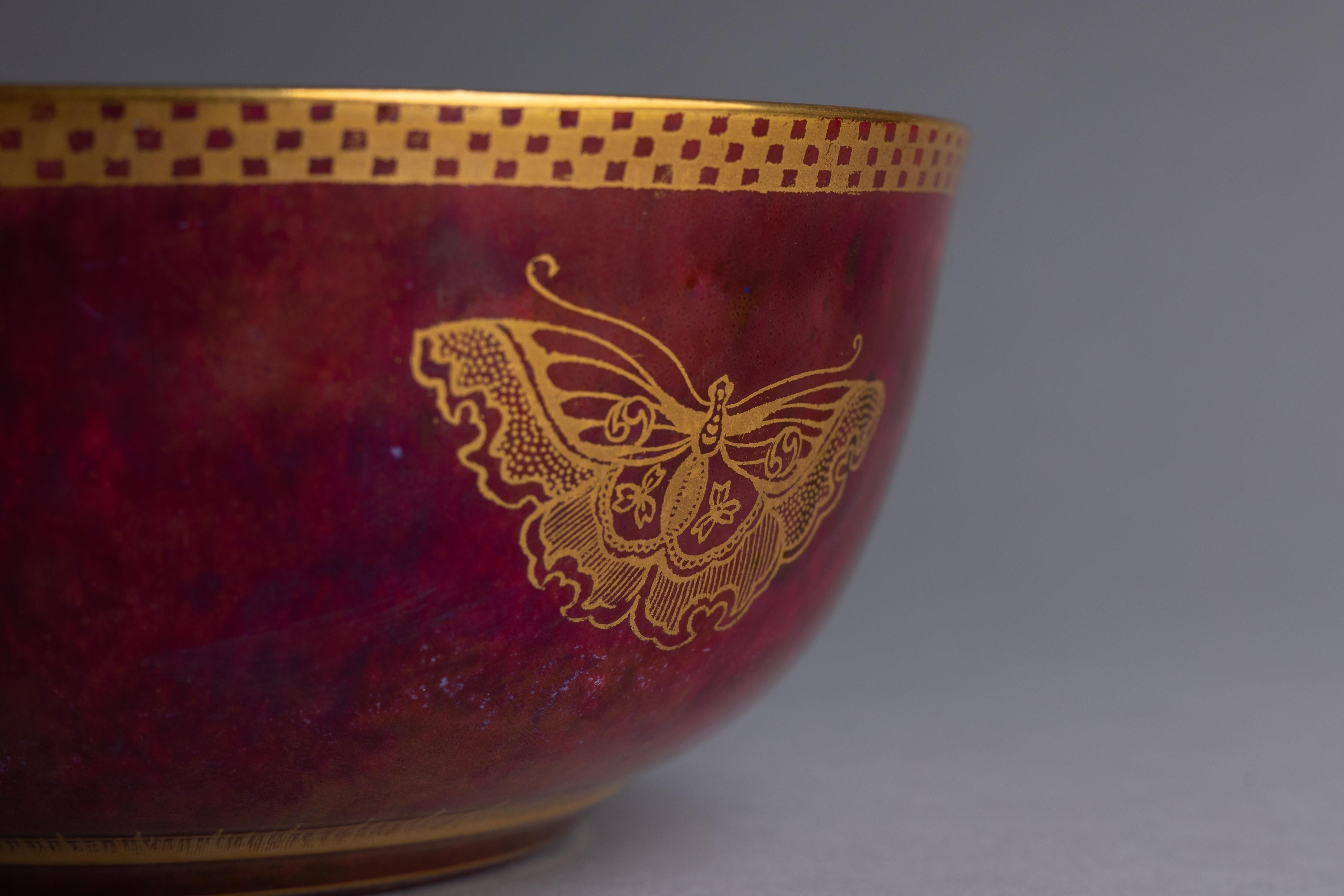 Coupe décorative marguerite Makeig-Jones Wedgwood en vente 2