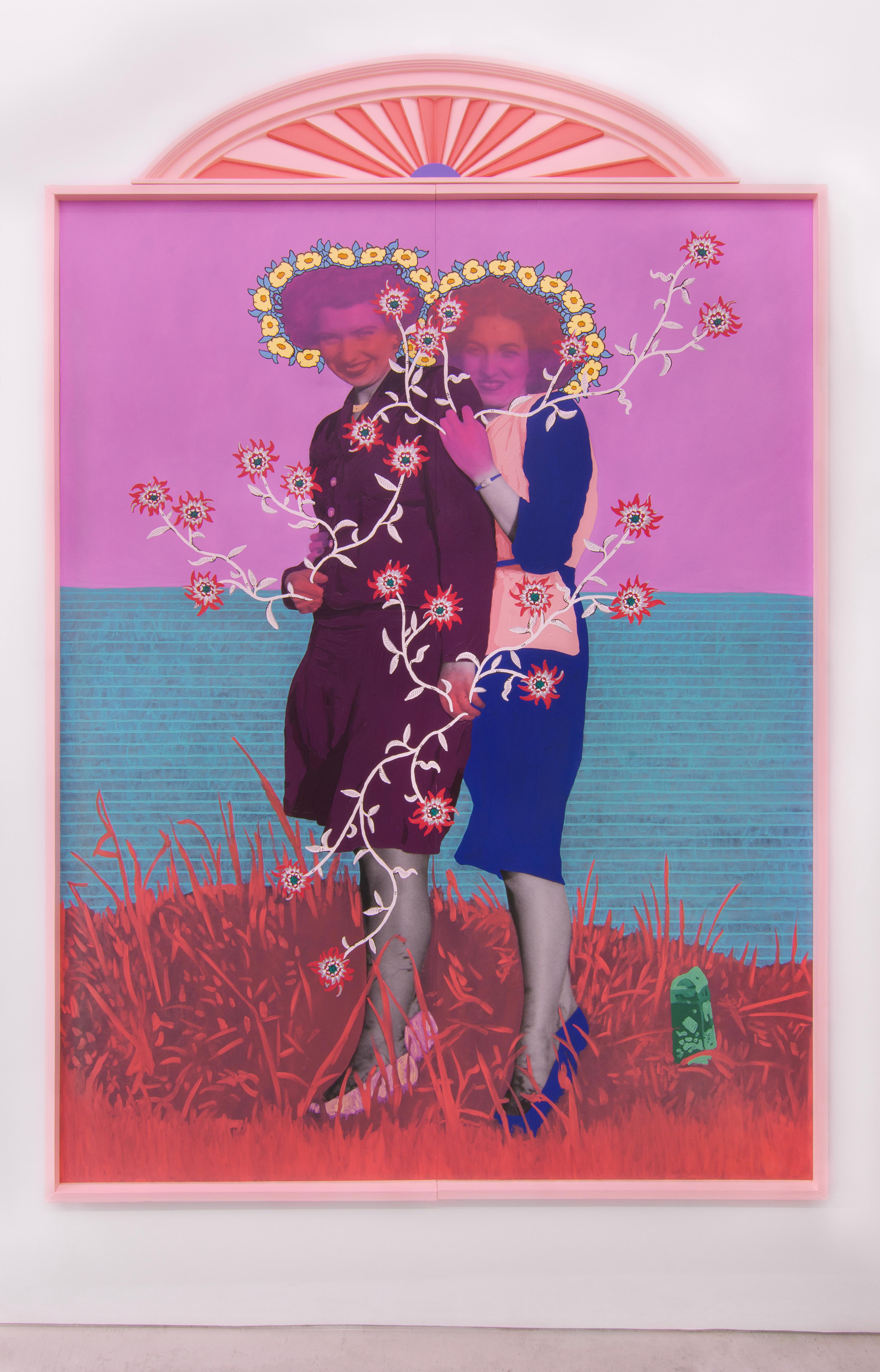 Portrait Painting Daisy Patton - Sans titre Mary + Lorna Fife Santa Cruz, Californie, 11 août 1946