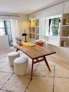 Daisy Petrol Blue Velvet Deluxe Fringe Decorative Pillow