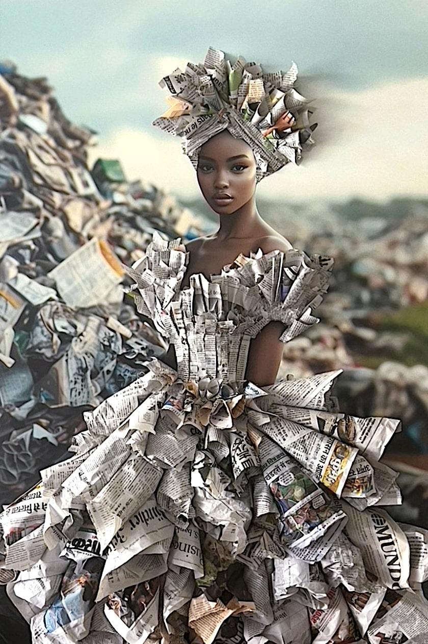 Discarded Queen No. 7 - Mixed Media Art by Daisy Seilern