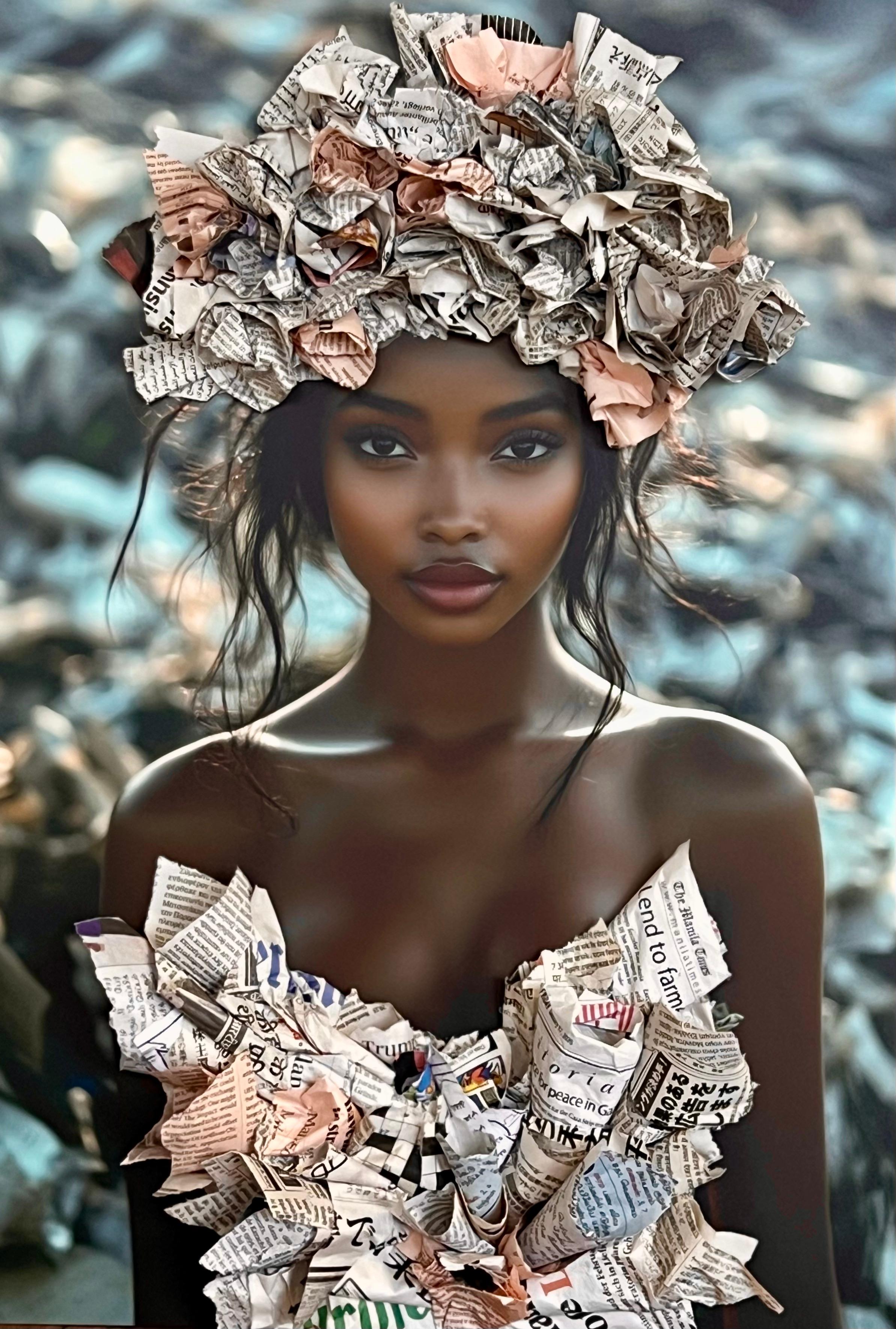 Mini DQ 3 – Mixed Media Art von Daisy Seilern