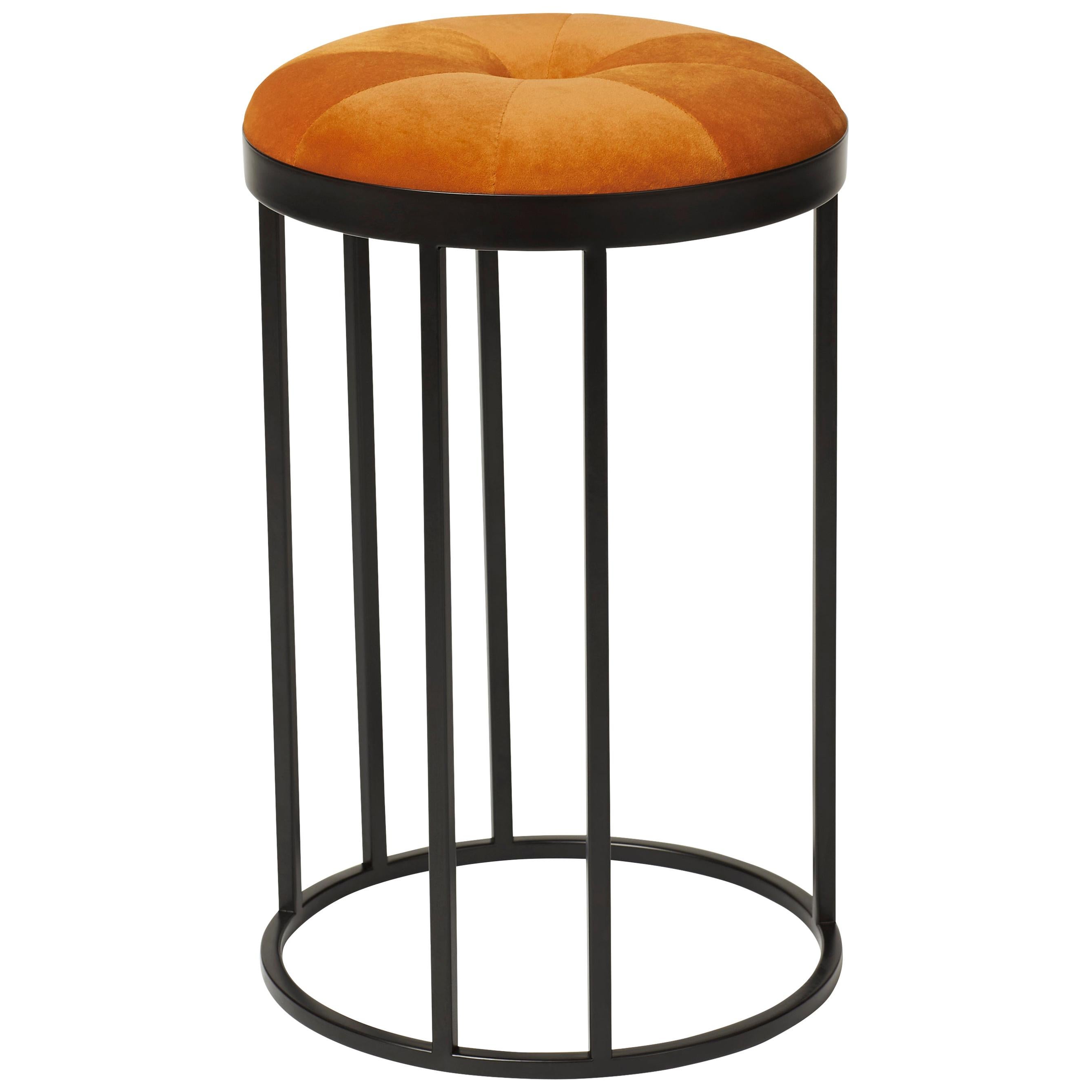 For Sale: Brown (Amber) Daisy Stool, by Sabine Stougaard from Warm Nordic