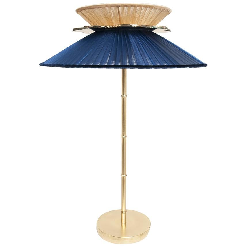 gold bamboo table lamp