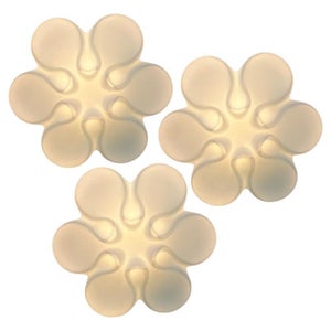Lot De 4 Clips Diffuseurs Pour Aération De Voiture - Forme Marguerite Blanche, Décoration Intérieure