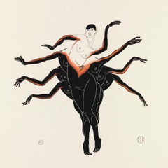 Sufi. Contemporary Figurative Giclee Print, Nude, Emerging Artist