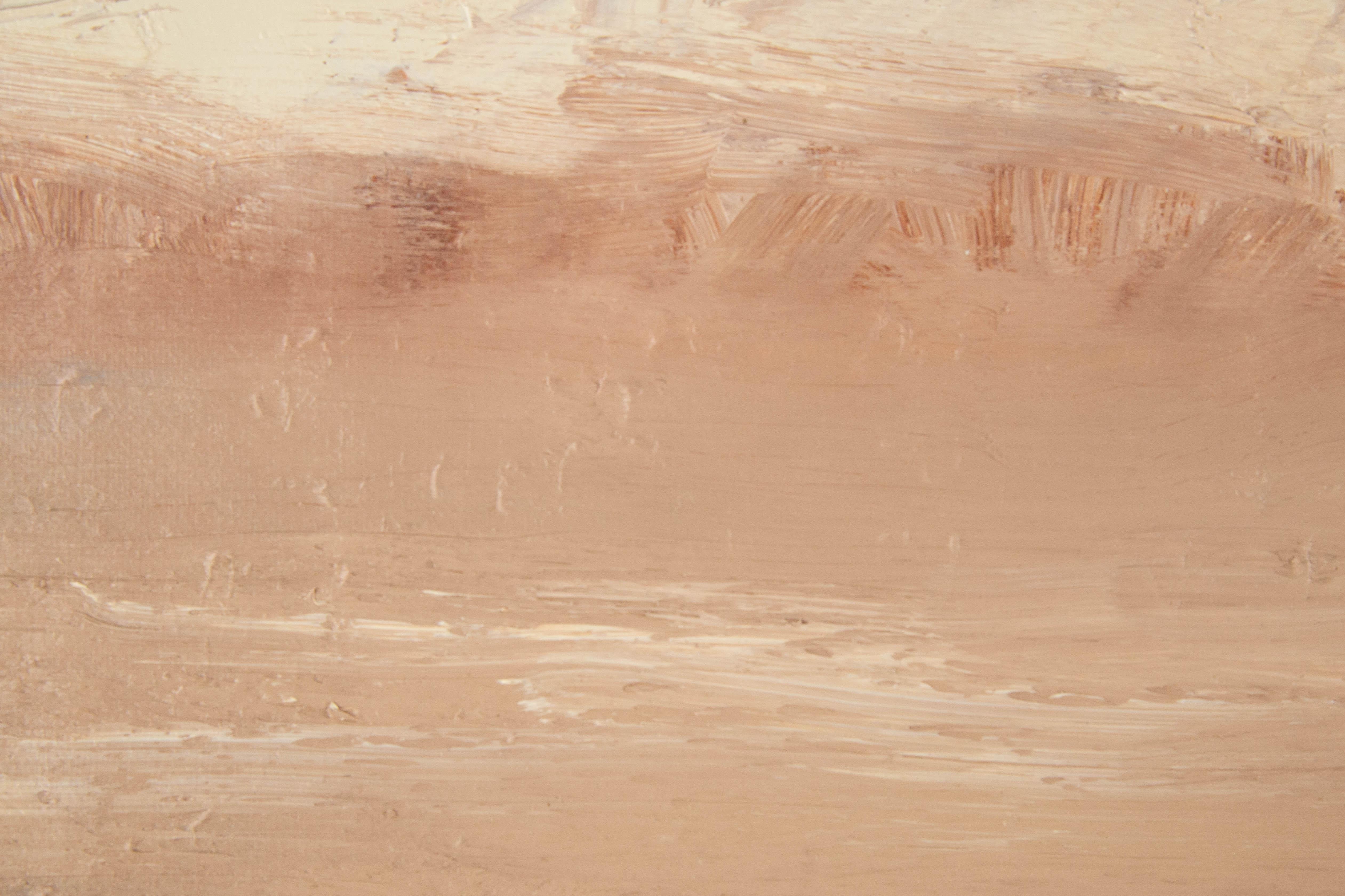 Dajun Zhang Landschaft, Original Ölgemälde „Journey West to Tibet Series – Hoh Xil“ im Angebot 4